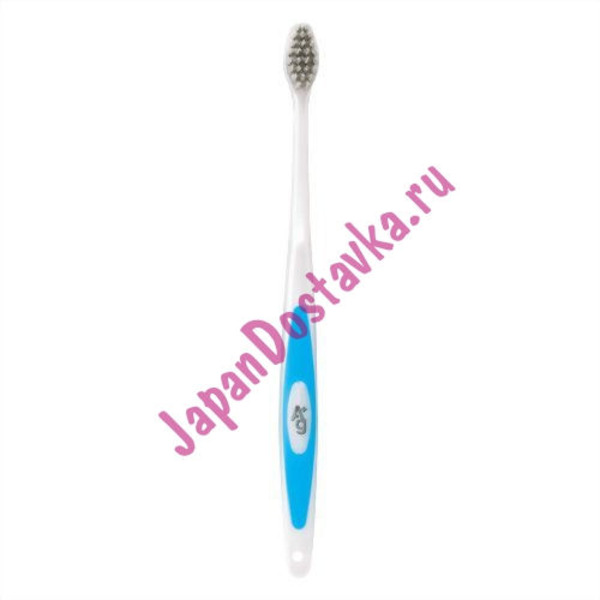 Зубная щётка с ионами серебра AG+ (мягкая), EBISU