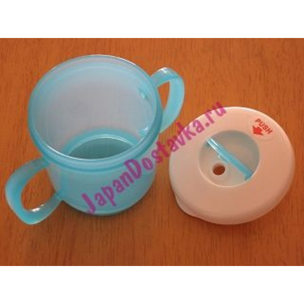 Чашка-поильник BABY MUG (голубая), INOMATA