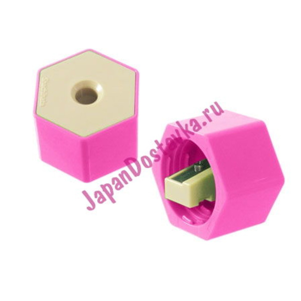 Точилка для карандашей SHACHIHATA (розовая)