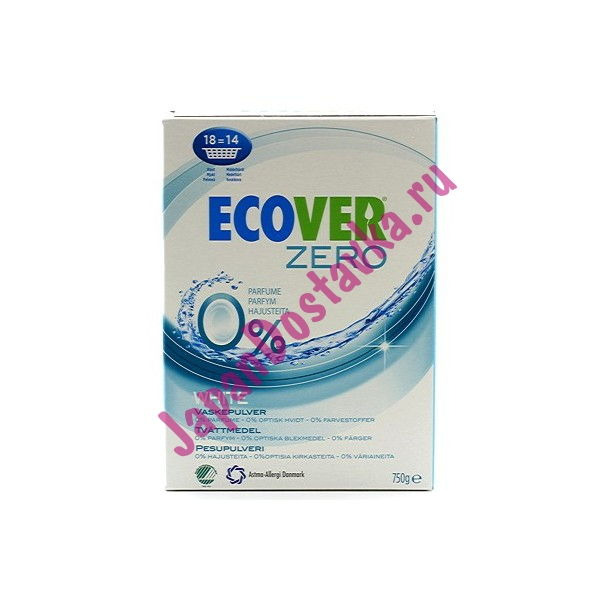 Экологический стиральный порошок для белого белья White Zero, ECOVER   750 г