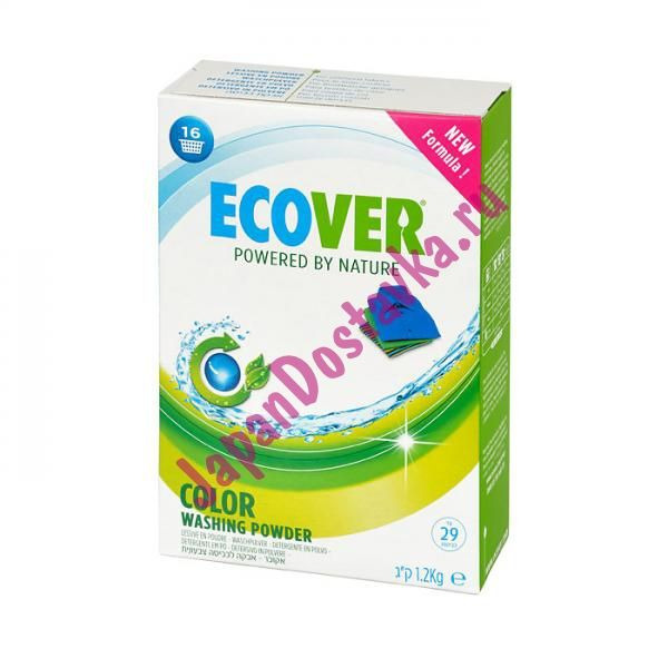 Экологический стиральный порошок-концентрат для цветного белья ECOVER 1,2 кг
