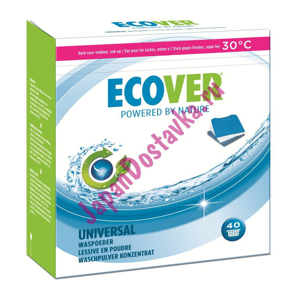Экологический универсальный стиральный порошок-концентрат ECOVER 3 кг