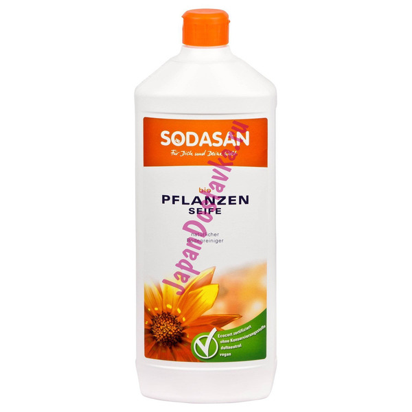 Жидкое мыло без запаха для мытья полов, SODASAN 1 л