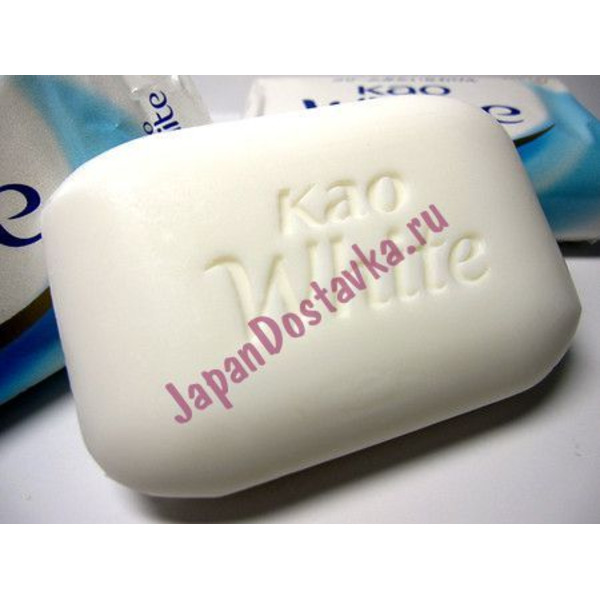 Увлажняющее крем-мыло White для тела с ароматом белых цветов, KAO 6 x 85 г
