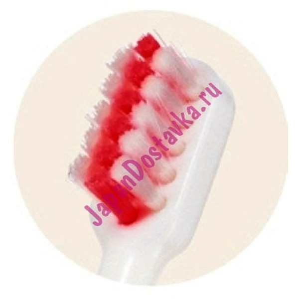 Набор зубных щеток, PIGEON (от 1,5 до 3 лет, розовые) 2 шт.