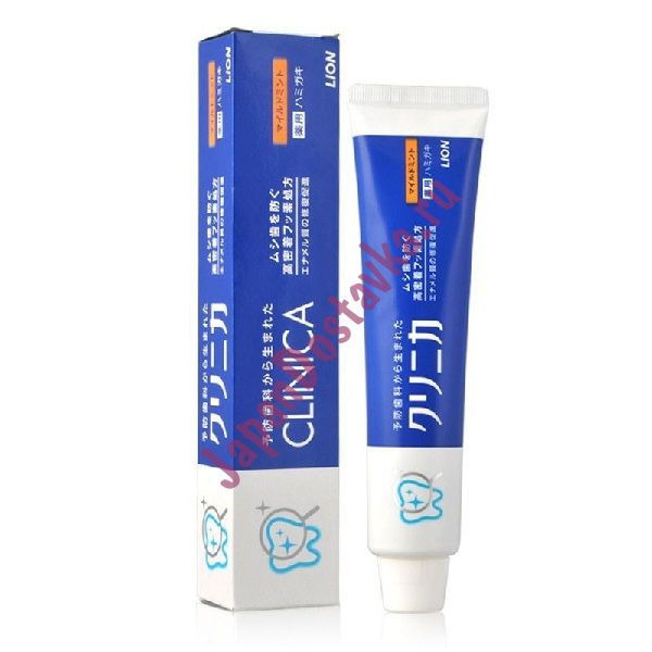 Японская зубная паста Clinica Mild Mint (с легким ароматом мяты), LION 130 г