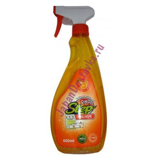Универсальное жидкое чистящее средство для дома с апельсиновым маслом, KMPC 600 мл