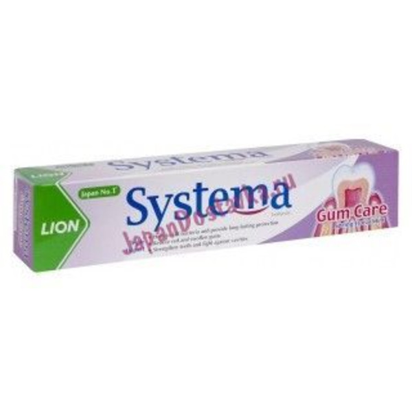 Зубная паста Systema Gum Care Toohtpaste Icy Cооl Mint, CJ LION 160 г