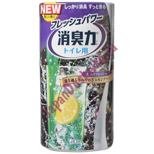 Жидкий дезодорант-ароматизатор для туалета Shoushuuriki (c ароматом лемонграсса), ST 400 мл