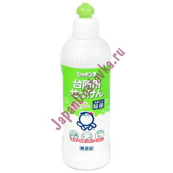 Натуральное жидкое мыло для мытья посуды, SHABONDAMA 300 мл