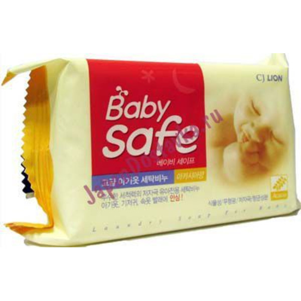 Мыло для застирывания детского белья с экстрактом акации Baby Safe, CJ LION 190 г