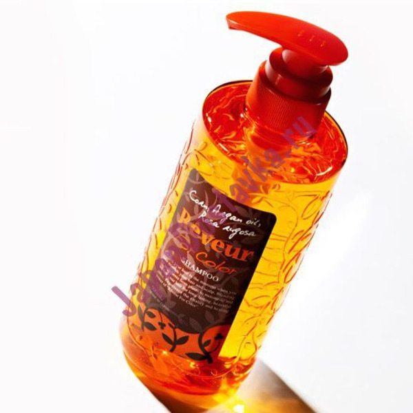 Шампунь для окрашенных волос Reveur For Color (свежий аромат), JAPAN GATEWAY  500 мл