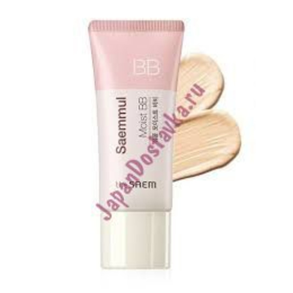 ВВ-крем увлажняющий Saemmul Moist BB, тон № 02 Natural Beige (натуральный беж) SPF37 PA++, THE SAEM   15 г