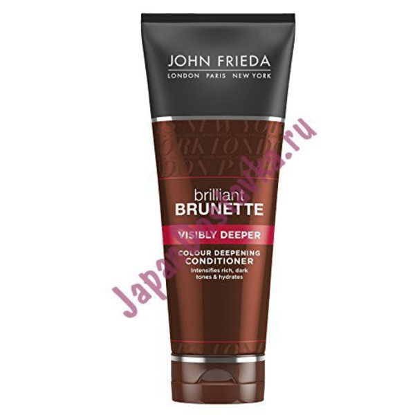 Кондиционер  для создания оттенка темных волос Visibly Deeper (серия Brilliant Brunette), JOHN FRIEDA, 250 мл