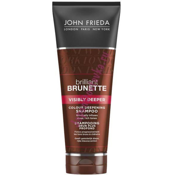 Шампунь для создания оттенка темных волос Visibly Deeper (серия Brilliant Brunette), JOHN FRIEDA (), 250 мл