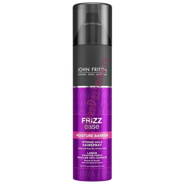 Лак для волос сверхсильной фиксации с защитой от влаги  (серия Frizz Ease), JOHN FRIEDA (), 250 мл