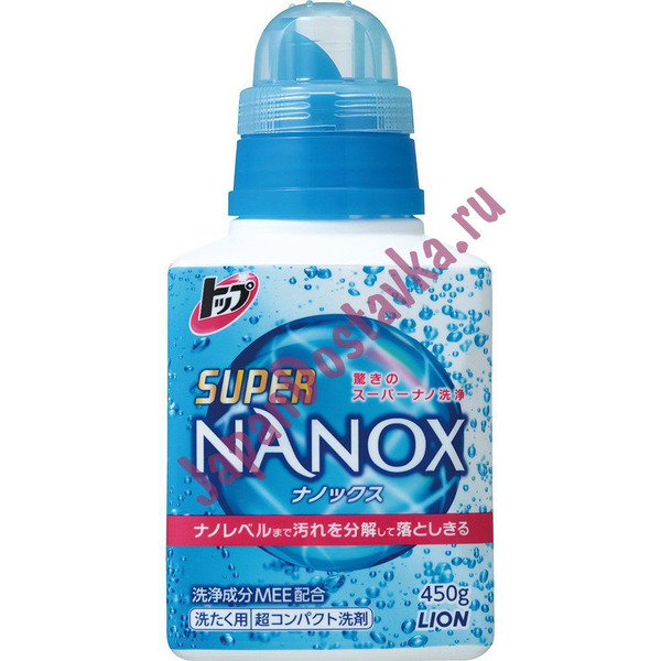 Жидкое средство для стирки Top Super Nanox, LION 450 г