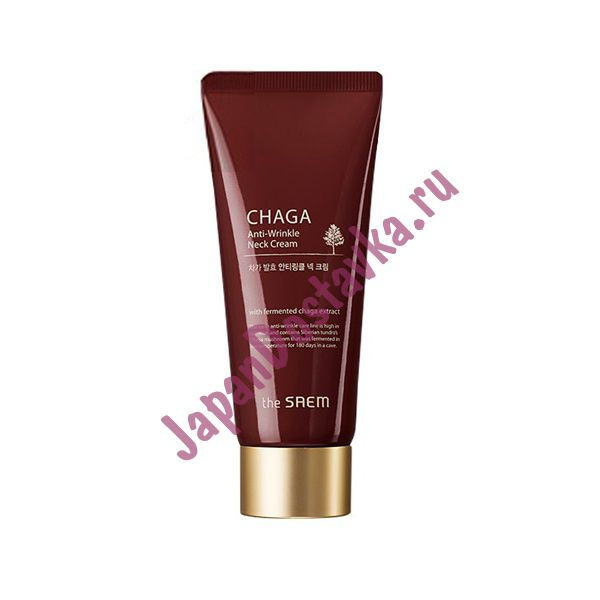 Крем для шеи антивозрастной CHAGA Anti-wrinkle Neck Cream, SAEM   100 мл