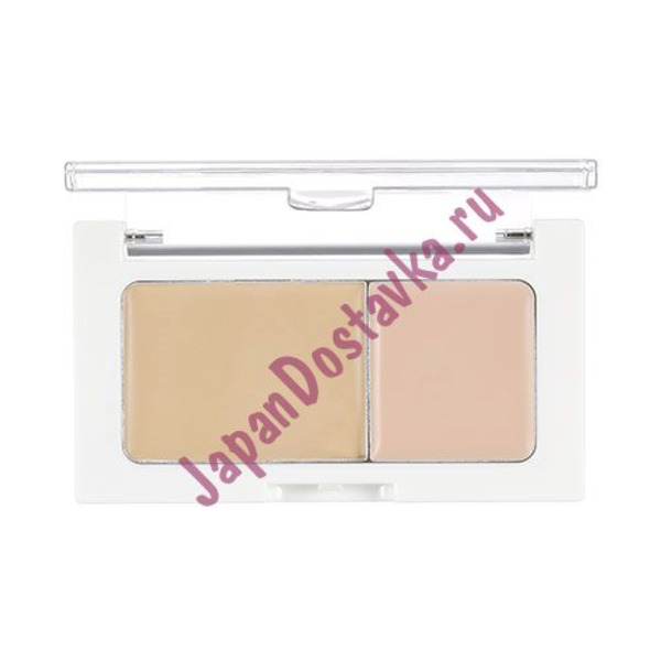 Консилер Concealer Double Cover, тон V201 Apricot Beige (абрикосовый беж), THE FACE SHOP   3 г