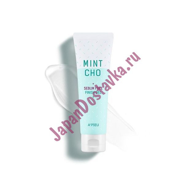 Финишный гель для жирной кожи Mint Cho Sebum Free Finish Gel, APIEU   50 мл