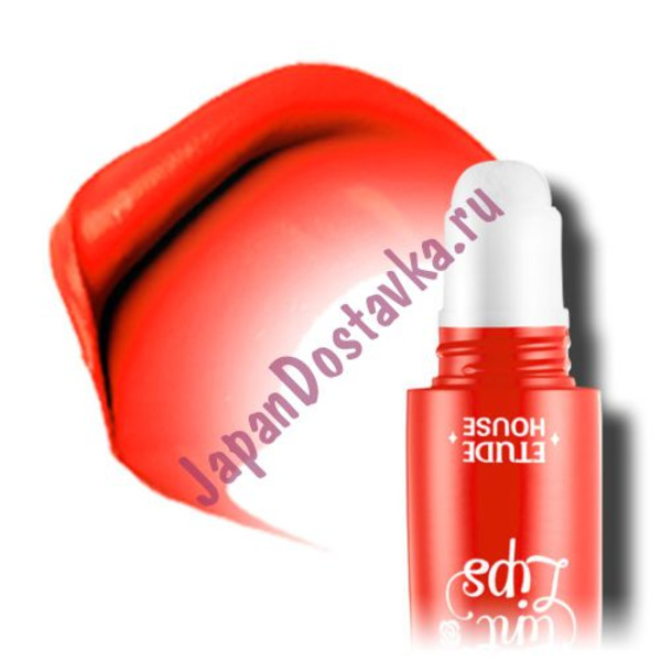 Тинт для губ с матовым эффектом Rosy, оттенок 02 Sunny Flower (Летний Цветок), ETUDE HOUSE   7 мл