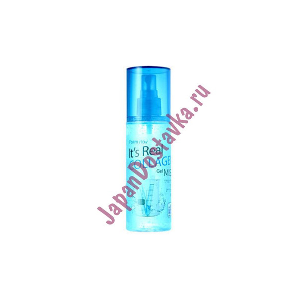 Мист для лица с коллагеном Its Real Gel Mist Collagen, FARMSTAY   120 мл