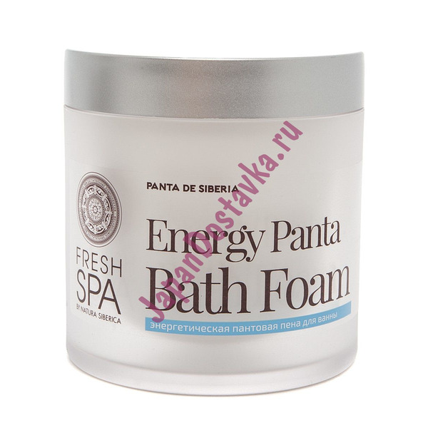 Пена для ванн Энергетическая Energy Panta Bath Foam, ORGANIC SHOP  400 мл
