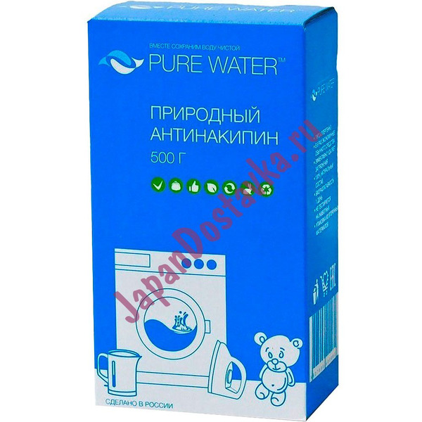 Антинакипин природный, PURE WATER (Россия) 500 г