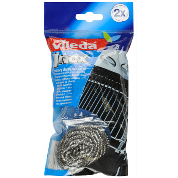 Губка из металлической спирали Inox, VILEDA  1 шт