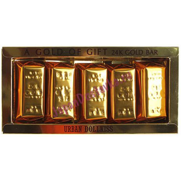 Мыло косметическое 24K Gold Bar set, 100 г*5 85г*5 BAVIPHAT