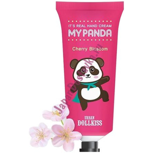 Крем для рук Urban Dollkiss It’s Real My Panda Hand Cream, аромат № 02 Cherry Blossom (Вишневый Цвет), BAVIPHAT   30 мл