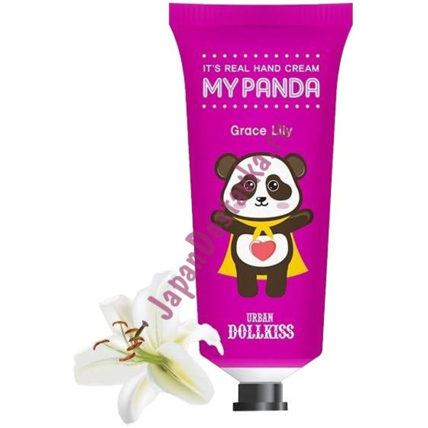 Крем для рук Urban Dollkiss It’s Real My Panda Hand Cream, аромат 05 Grace Lily (Лилия), BAVIPHAT   30 г