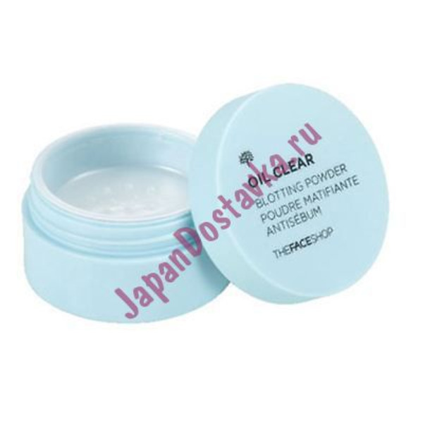 Пудра компактная матирующая Oil Clear Blotting Powder, THE FACE SHOP   6 г