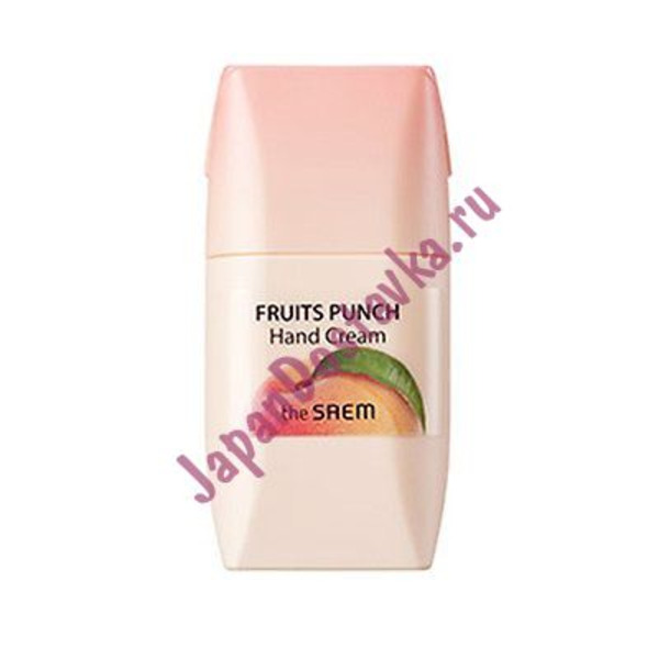 Крем для рук Fruits Punch Peach Hand Cream (Персиковый Пунш), THE SAEM   50 мл