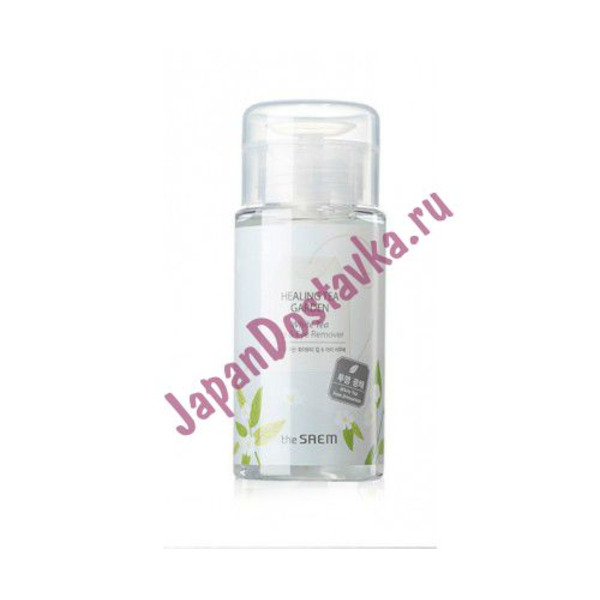 Жидкость для снятия макияжа с глаз и губ Healing Tea Garden White Tea Lip & Eyes Remover, THE SAEM   150 мл