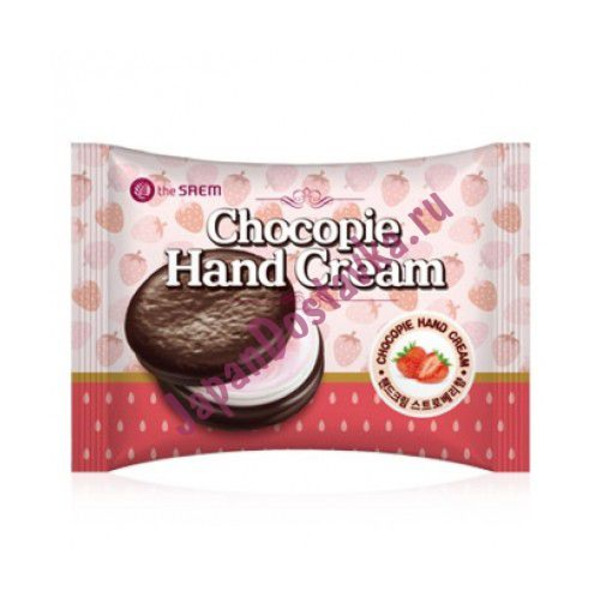 Крем для рук Chocopie Hand Cream Strawberry - Клубника, THE SAEM    35 мл