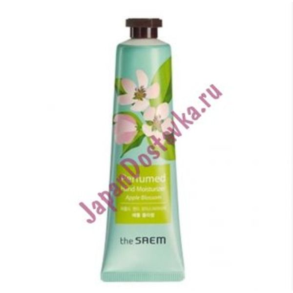 Крем для рук парфюмированный увлажняющий Perfumed Hand Moisturizer Cream Apple Blossom (Яблочный Цвет), THE SAEM   30 мл