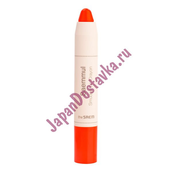 Карандаш-помада для губ Saemmul Smudge Lip Crayon OR01 THE SAEM 3,5 г