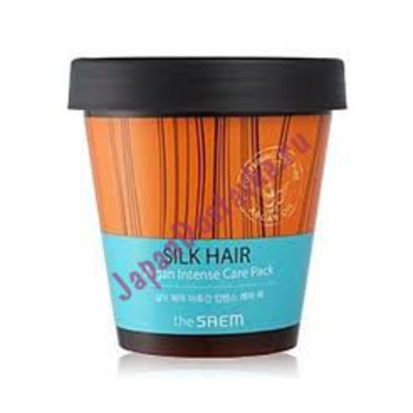 Маска интенсивная для волос Silk Hair Argan Intense Care Pack, THE SAEM   200 мл