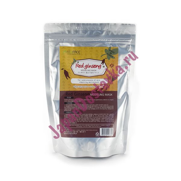 Альгинатная маска с красным женьшенем Red Ginseng Modeling Mask, INOFACE   200 г