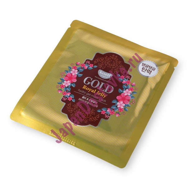 Гидрогелевая маска Золото и Пчелиное Маточное Молочко Gold & Royal Jelly Hydro Gel Mask Pack, KOELF   30 г
