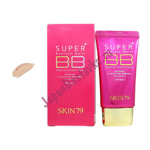 BB-крем для лица Hot Pink Super Plus Beblesh Balm BB SPF30/ РА++, SKIN79   40 мл (туба)