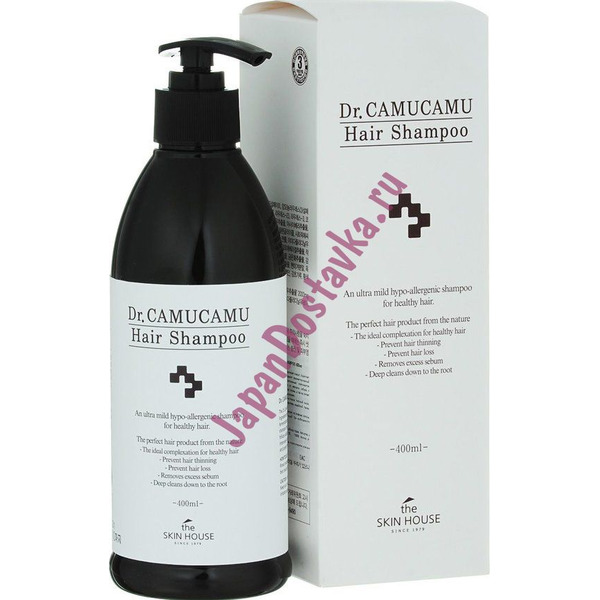 Лечебный шампунь Dr.Camucamu Hair Shampoo, THE SKIN HOUSE   400 мл