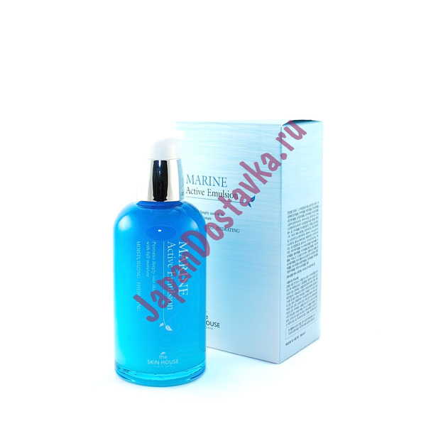 Эмульсия для лица с керамидами Marine Active Emulsion, THE SKIN HOUSE   130 мл