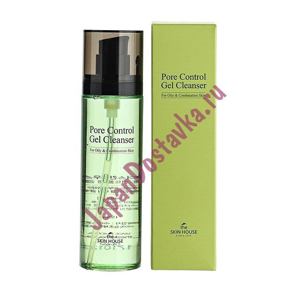 Очищающий гель против расширенных пор Pore Control Gel Cleanser, THE SKIN HOUSE   150 мл