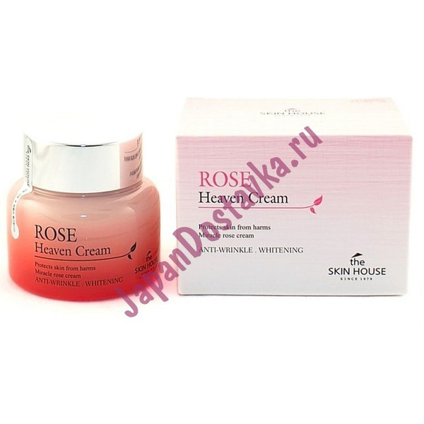 Крем для лица с экстрактом розы Rose Heaven Cream, THE SKIN HOUSE   50 мл