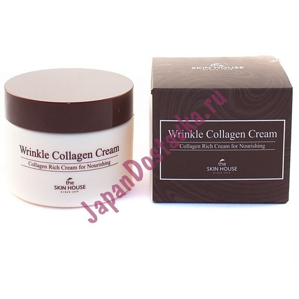 Коллагеновый крем от морщин Wrinkle Collagen Cream, THE SKIN HOUSE   50 мл