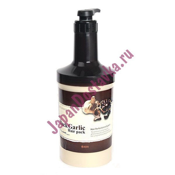 Маска для волос с экстрактом черного чеснока Black Garlic Hair Pack, LUNARIS   1000 мл