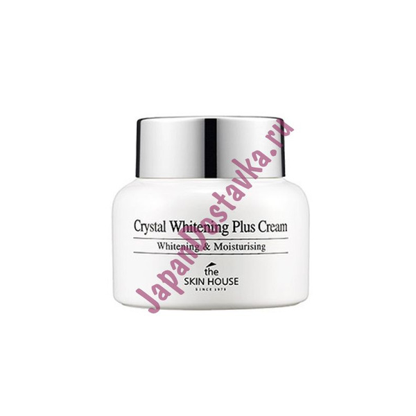 Осветляющий крем против пигментации кожи лица Crystal Whitening Plus Cream, THE SKIN HOUSE   50 г