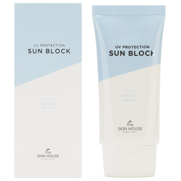 Солнцезащитный крем UV Protector Sun Block SPF50+, PA+ ++, THE SKIN HOUSE   60 мл
